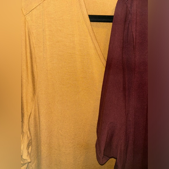 old navy luxe | 2 luxe neck tees | 2x | new with tags NWT - Picture 7 of 7